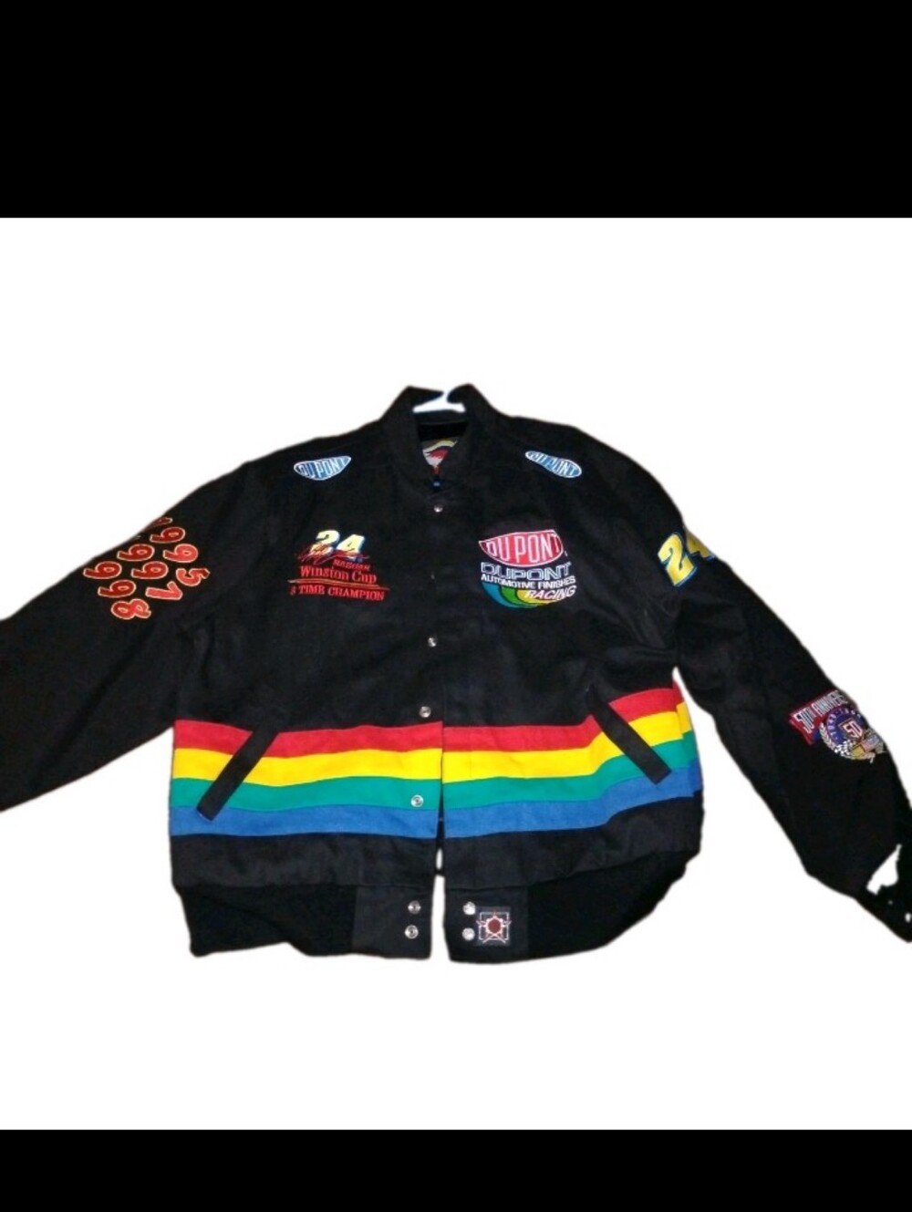 NEW XXL Adult NASCAR Jeff Gordon 3 Time Winter Jacket
